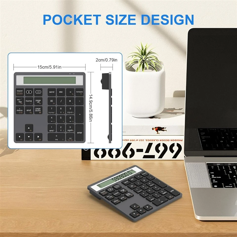 China 2 in 1 Wireless Number Pad factory 